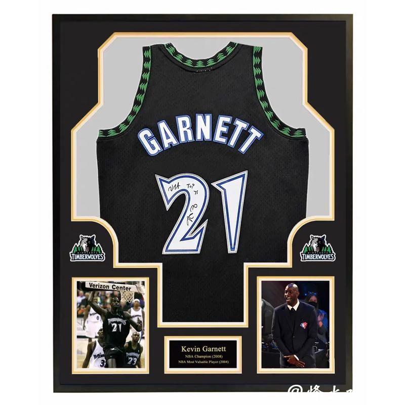 九年等待终于结束，森林狼宣布退役加内特21号球衣